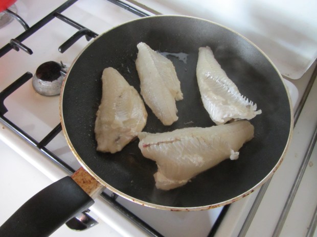 Stekning på gång, hoppas hoppas de lyckas.